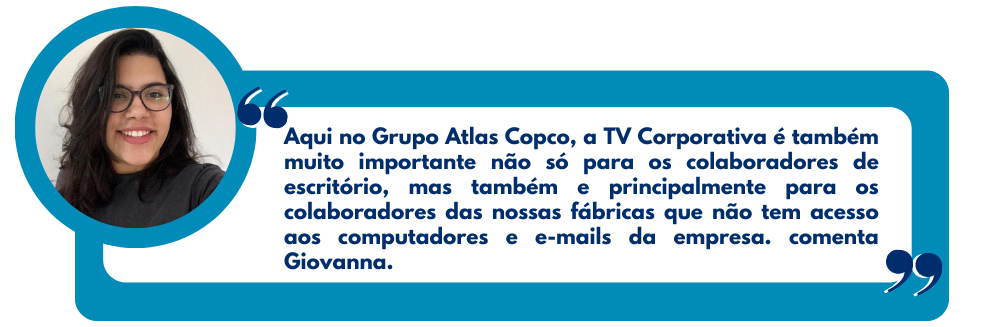 Comunicação interna eficaz com a TV Corporativa - Case de sucesso Atlas Copco - B2 Midia